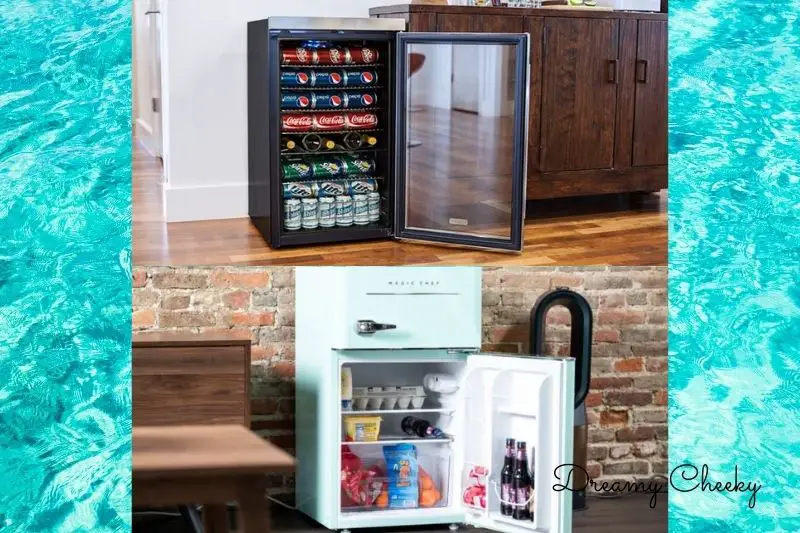 Beverage center vs standard refrigerator