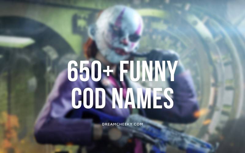 650+ Funny Cod Names 2022 (Funny, Best, Cool)