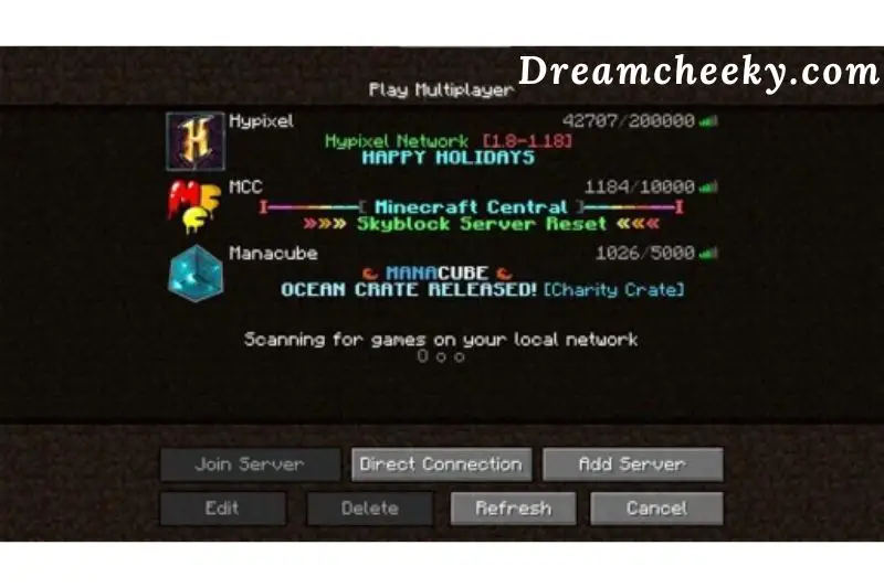Directly Connect To The Hypixel Server