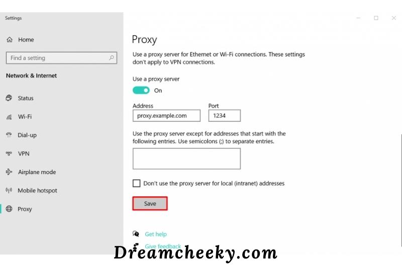 Try Accessing the Website via Proxy
