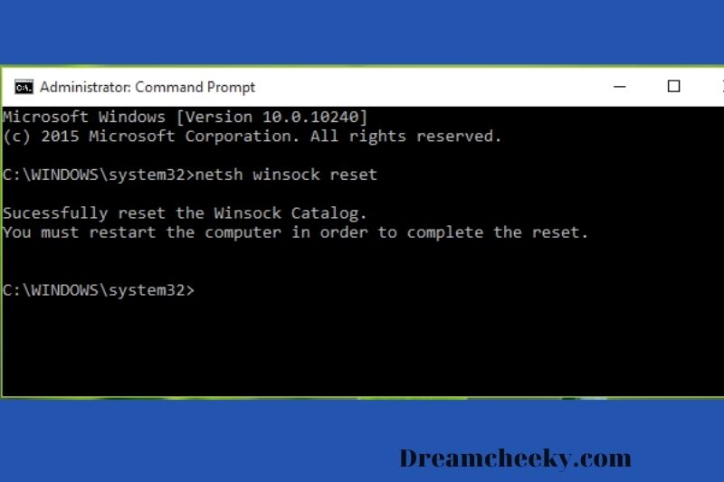 Fix socket errors with Winsock reset